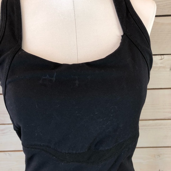 Kyodan Black Built in Bra Top - Picture 2 of 8